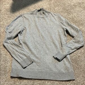 Amazon Essentials Women's Gray Turtleneck Top